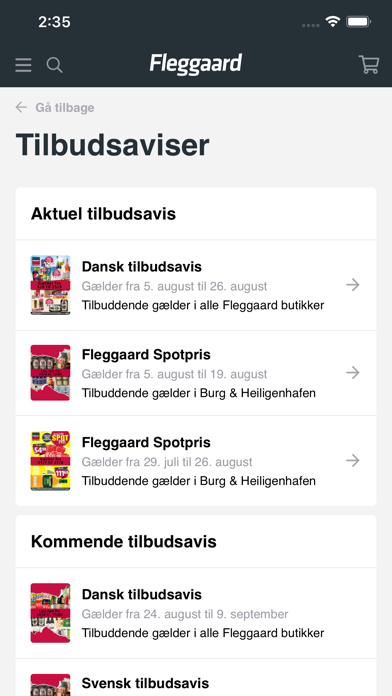 Fleggaard Screenshot