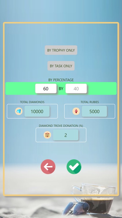 My Cafe Rewards Calculator