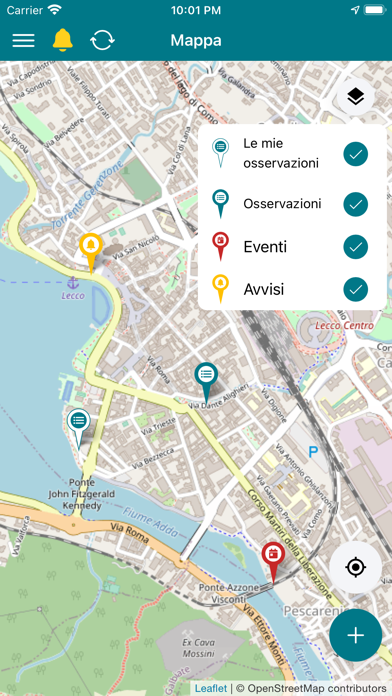 Screenshot #1 pour SIMILE - Monitoraggio Laghi