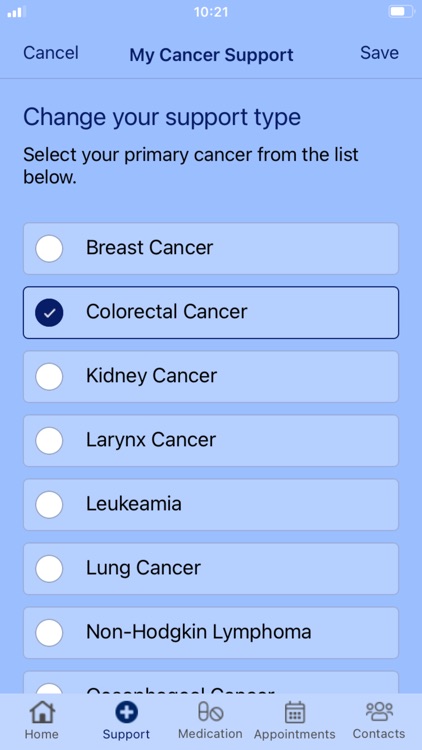 The Cancer App