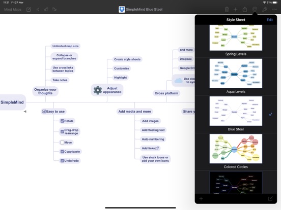 SimpleMind Pro - carte mentale SimpleMind Pro - carte mentale