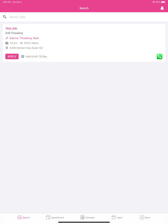 Screenshot #6 pour Salon Employee