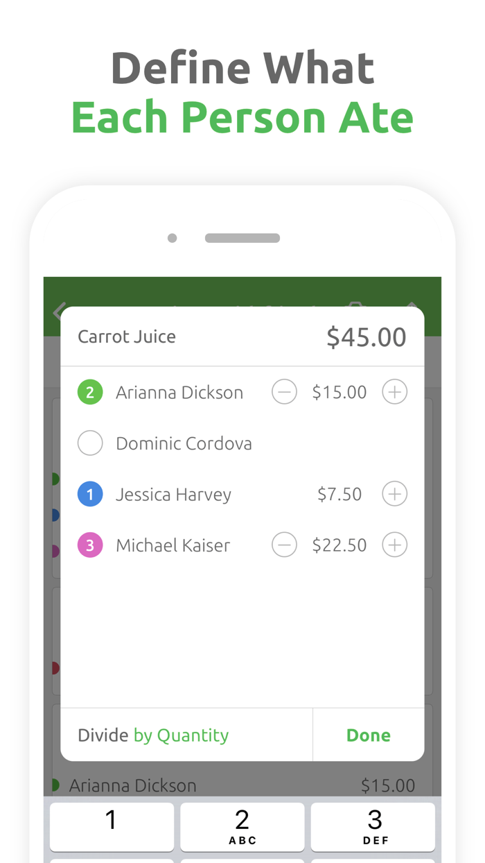 Fairsplit Split the Bill