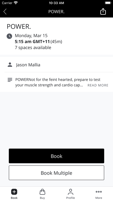Crew Fitness And Performance Screenshot