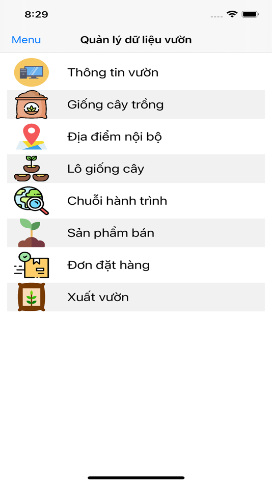 #7. quanlyvuonuom.vn (iOS) Podle: Mai Ha An