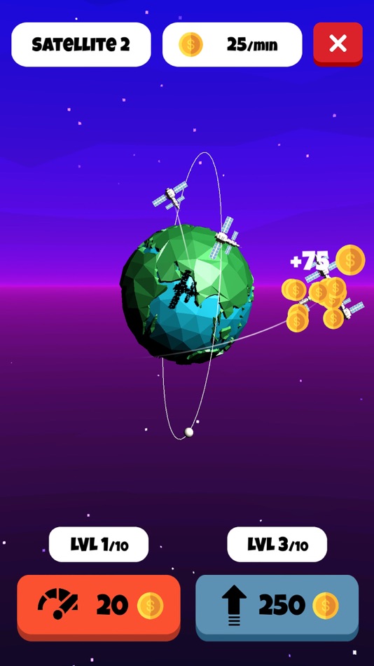 #2. Planet Orbiter - IDLE Game (iOS) By: Two4Tea