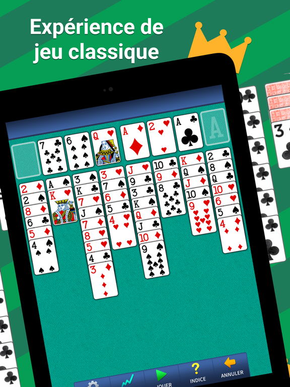 Screenshot #5 pour FreeCell Solitaire.