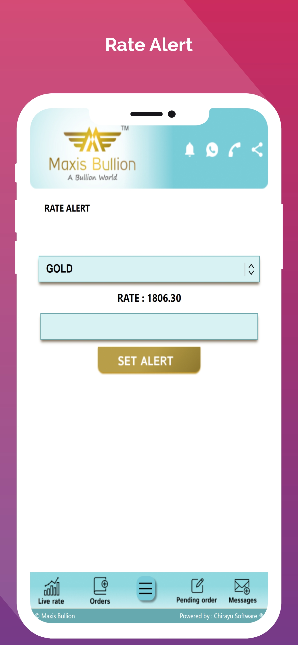 Maxis bullion