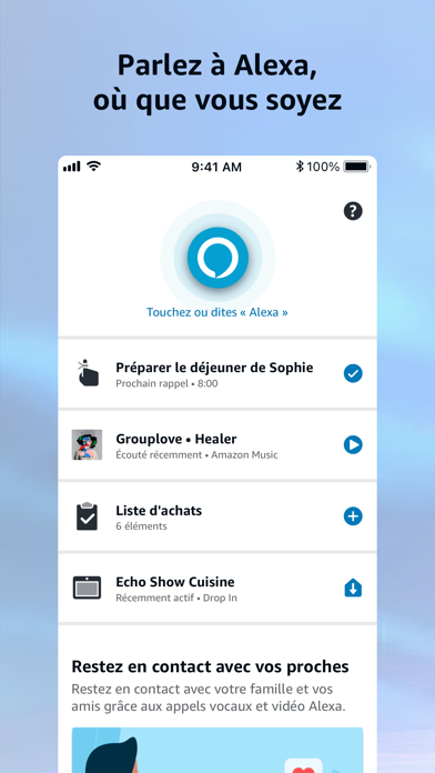 Screenshot #1 pour Amazon Alexa