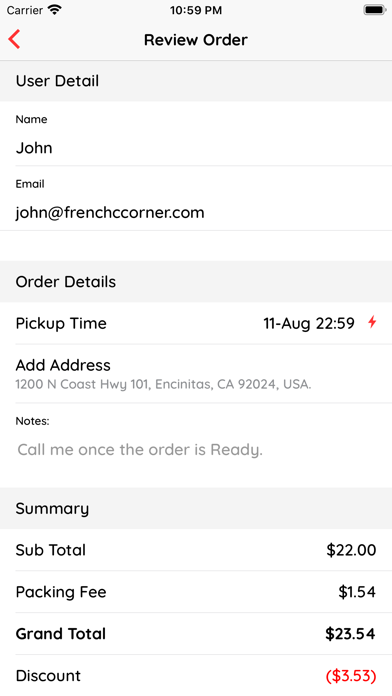 French Corner Screenshot