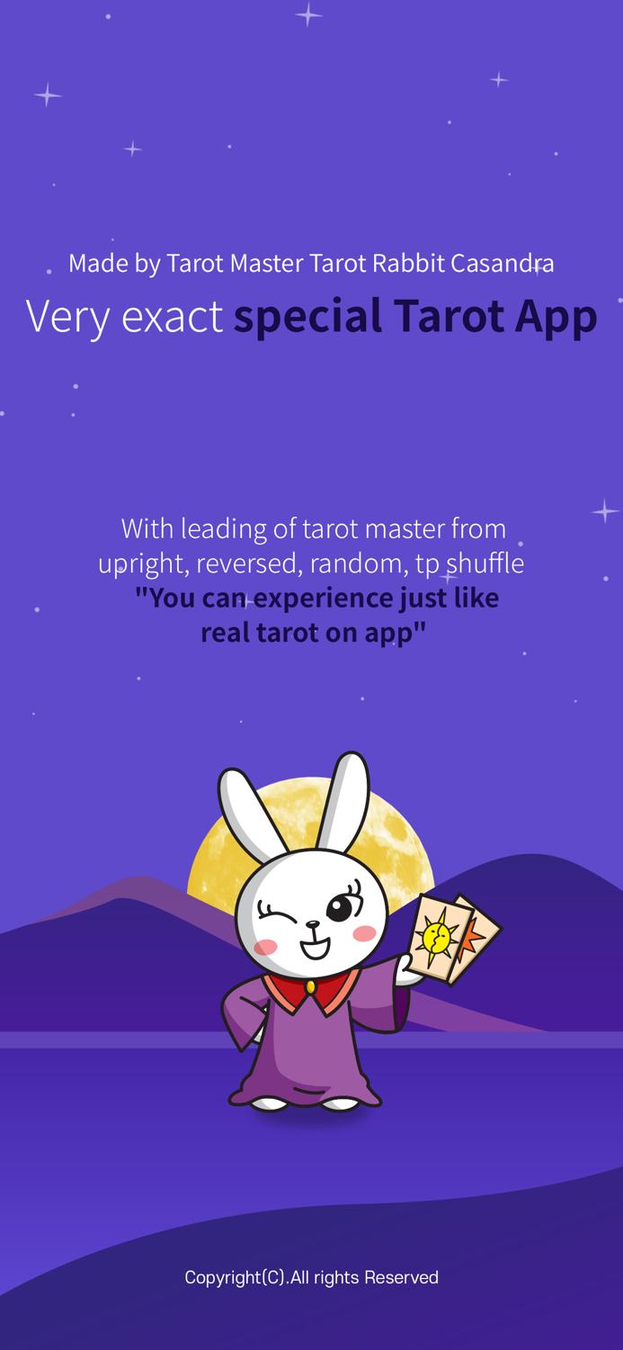 Tarot rabbit Casandra