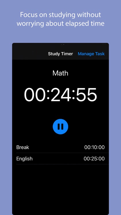 Study Timer - Multiple Tasks