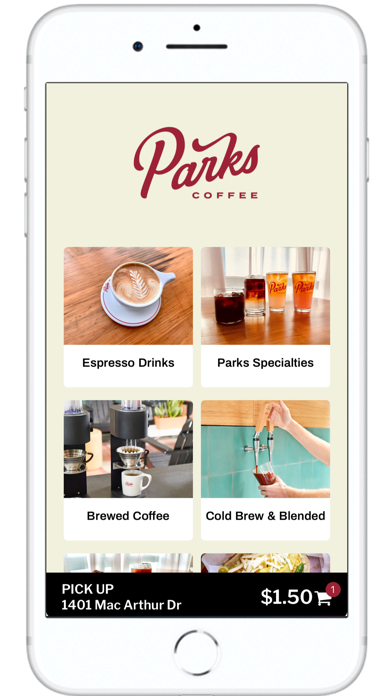 Parks Coffee Screenshot