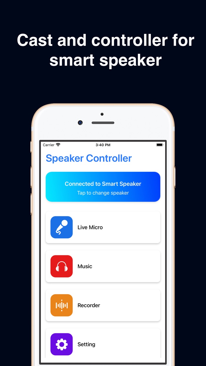 Speaker Controller  Live Mic