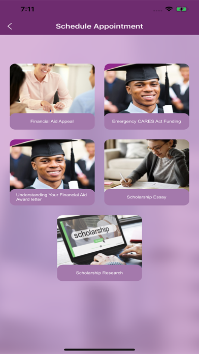 The Virtual Scholarship Center Screenshot