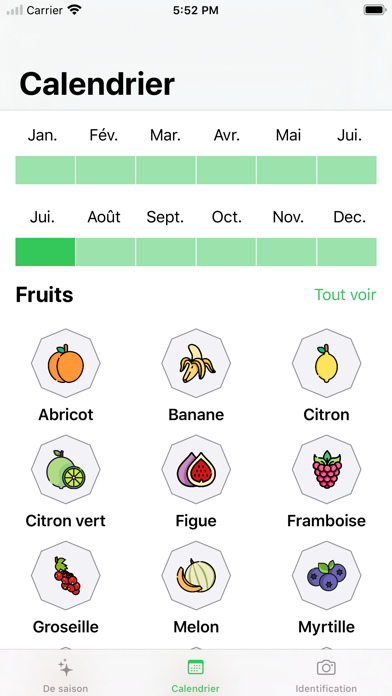 Screenshot #3 pour De Saison - Fruits et Légumes