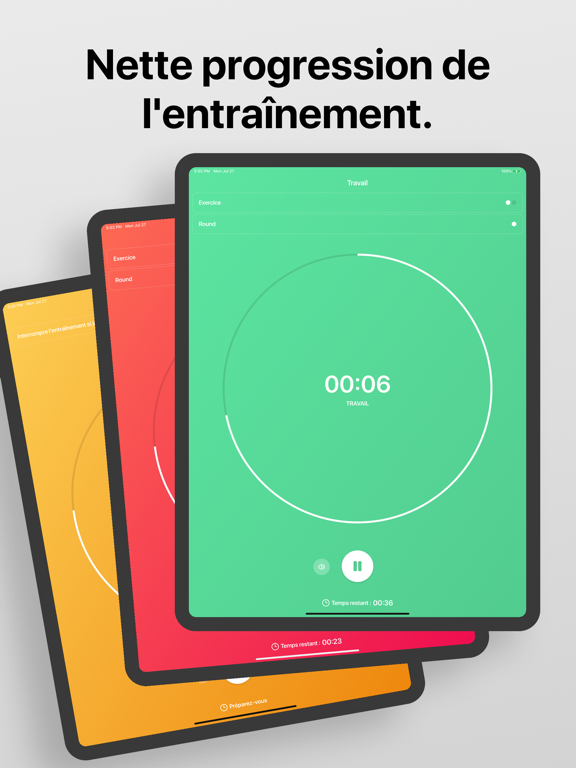 Screenshot #6 pour Interval Timer □ HIIT Timer