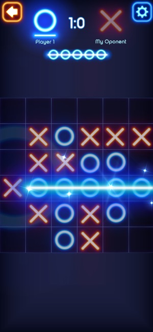 Tic Tac Toe Glow - Puzzle Game on the App Store