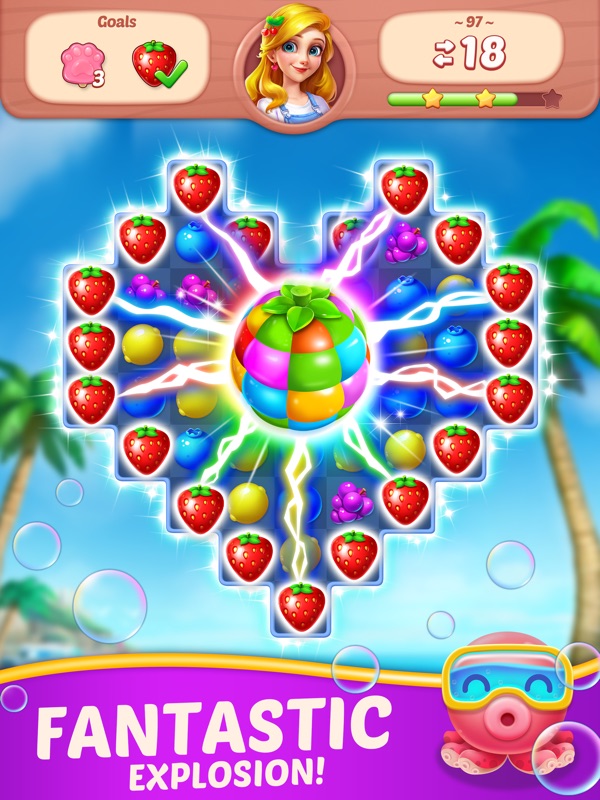 Fruit Genies - Fruit Puzzle screenshot 8