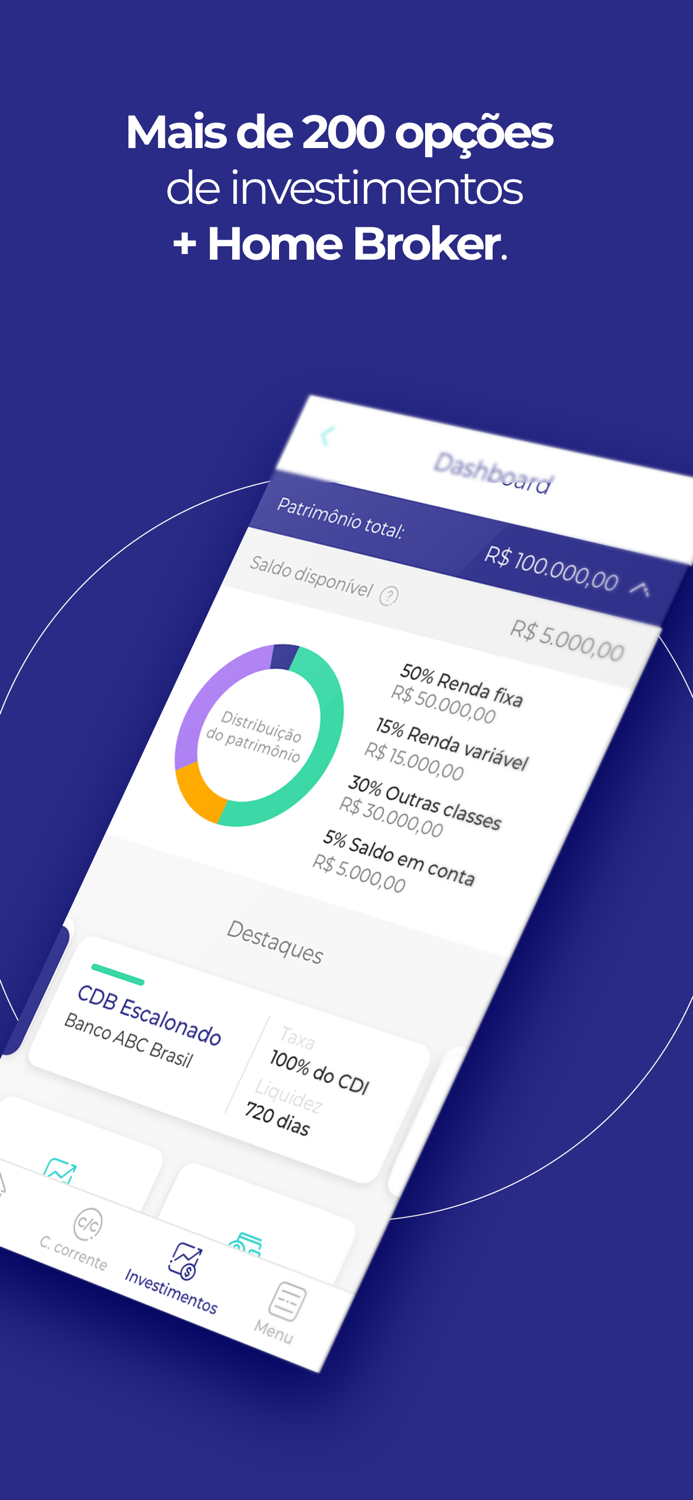 BS2 Pix, Cartão e Finanças