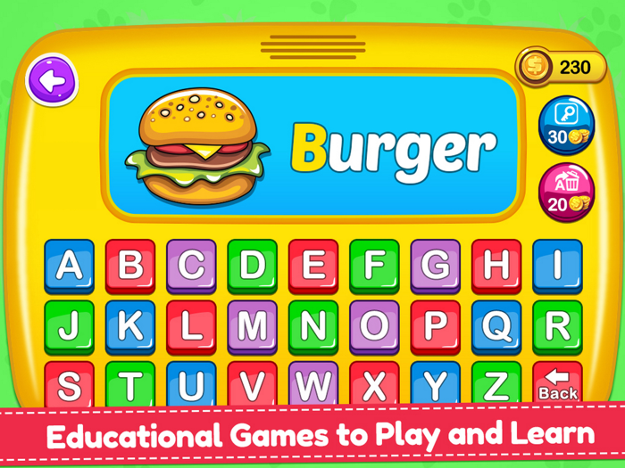 Kids Tablet Spelling Learning