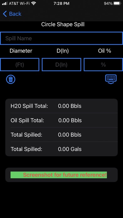 Spill Calc - Pro Screenshot