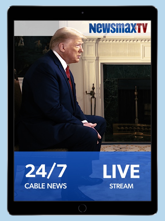 iPad Image of Newsmax TV & Web