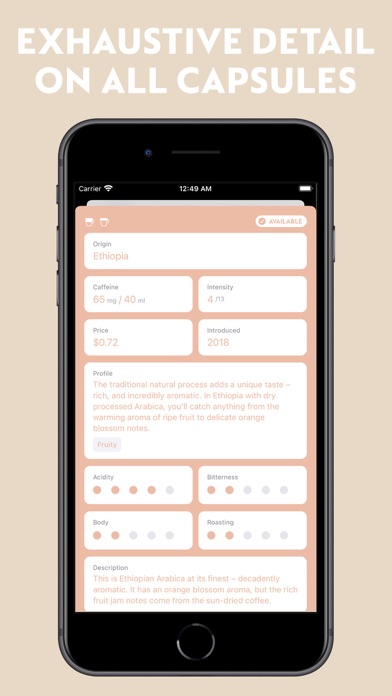Pod: Coffee Capsules Screenshot