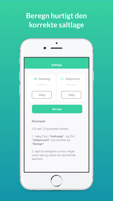 Beregn saltlage Screenshot