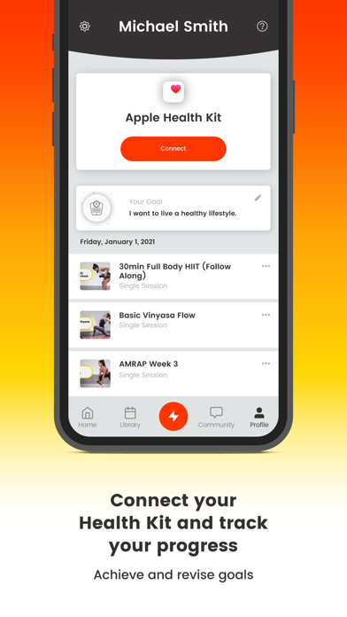 Purpose Fitness Screenshot