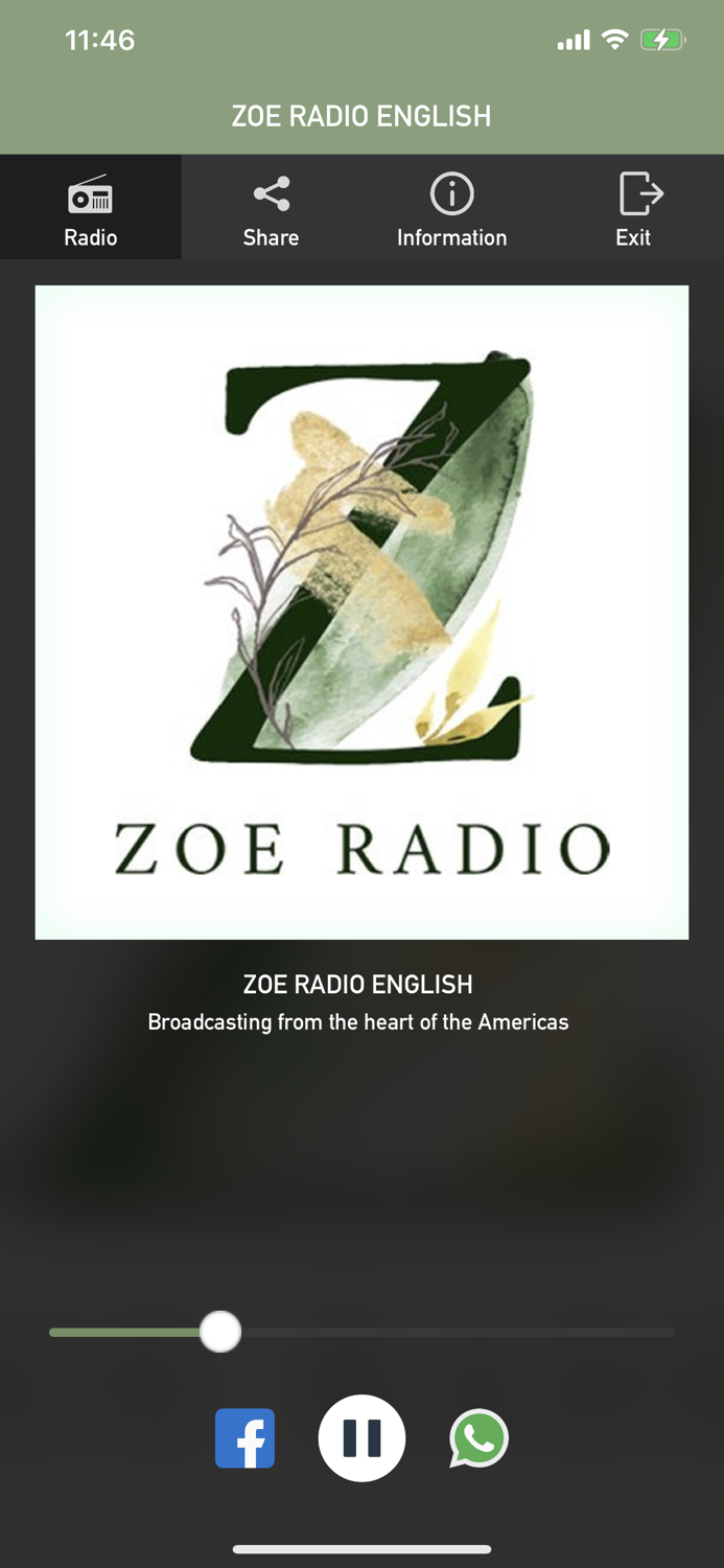 ZOE RADIO ENGLISH
