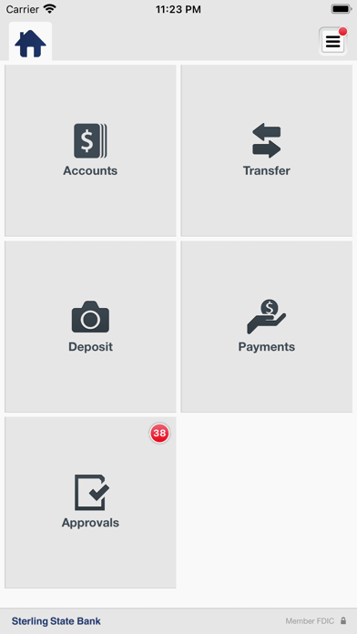 Sterling State Bank Business Screenshot
