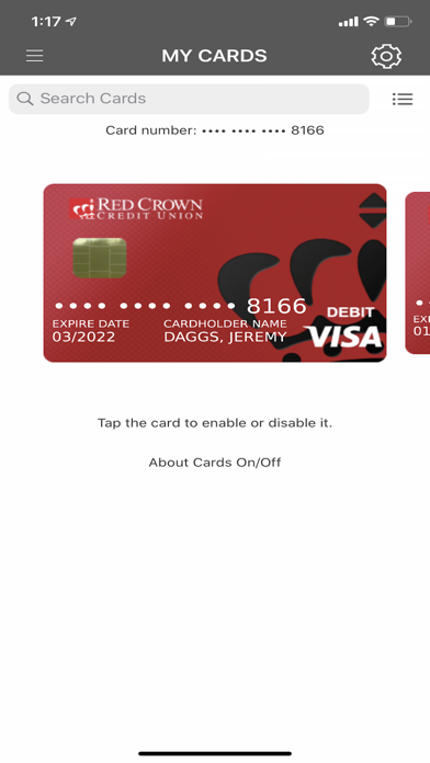 Red Crown Credit Union Screenshot