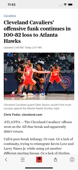 Game screenshot cleveland.com: Cavaliers News hack