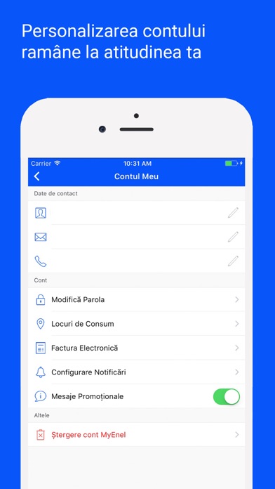 MyEnel (Romania) Screenshot