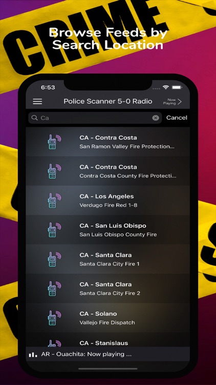 Police Scanner 5-0 Radio