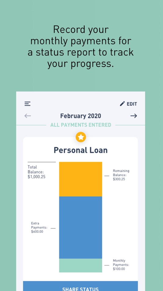 #7. Debt Snowball Calculator (iOS) 由: Jesse Flores