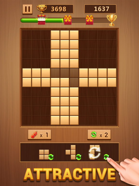 Screenshot #4 pour Wood Puzzle Game