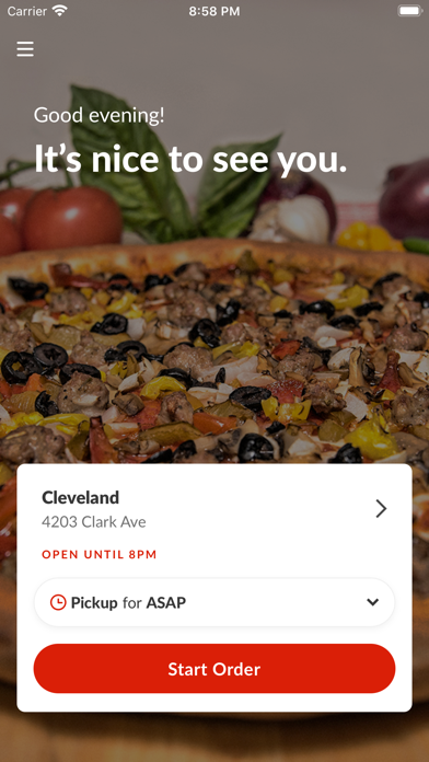 Fabio's Pizza Screenshot