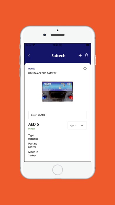 Saitech Auto Spare Parts Screenshot