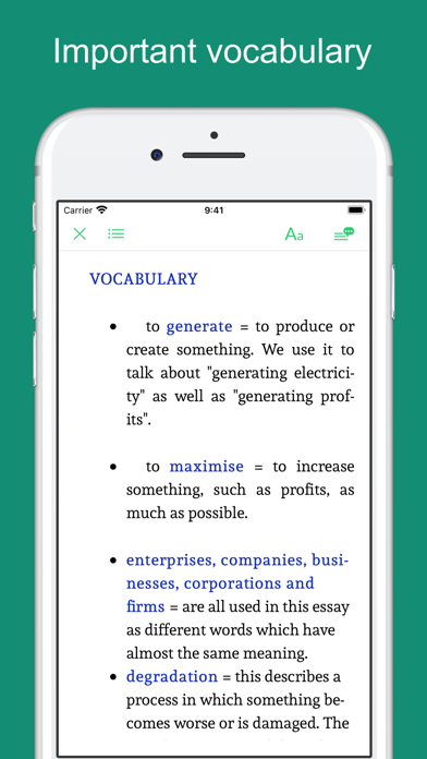 Model Essays for TOEFL, IELTS Screenshot