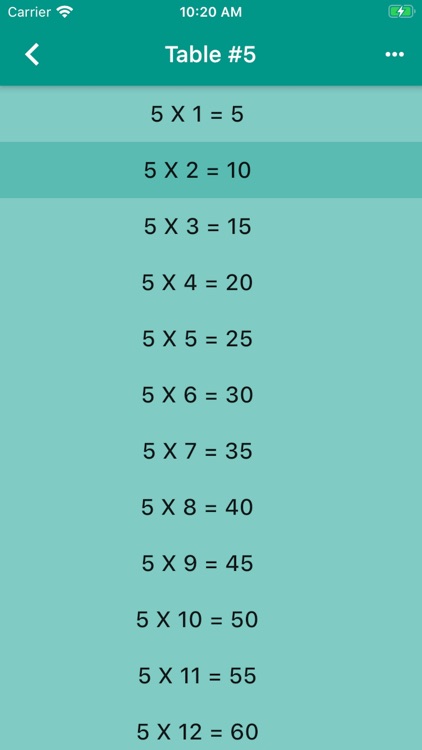 Audible Math Tables screenshot-5