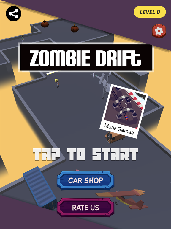 Screenshot #6 pour Zombie Drift Killer
