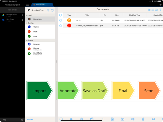 Screenshot #4 pour PDF Annotate Expert - eSign