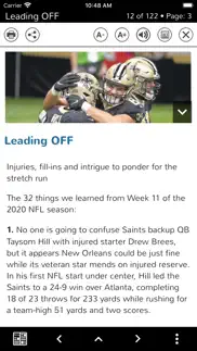 usa today sports weekly iphone screenshot 2