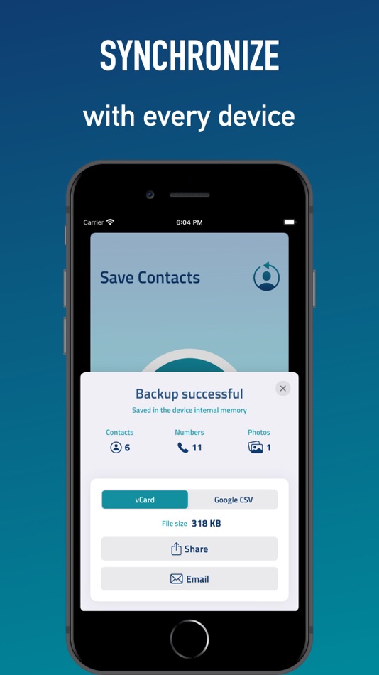 #2. Save Contacts (iOS) 由: Matteo Girardi