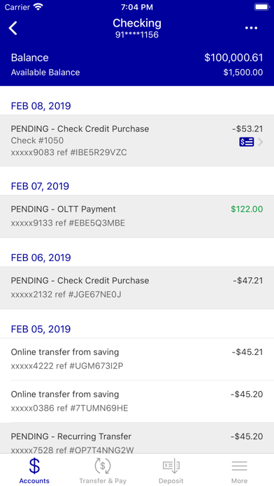 Cleve Police Credit Union Screenshot