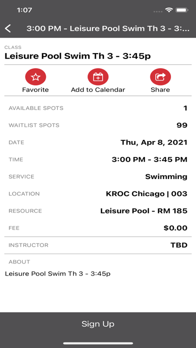 Chicago Kroc Center Screenshot
