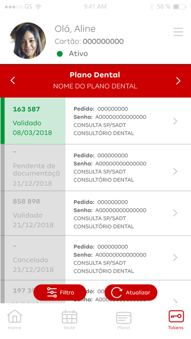 Santander Odonto Screenshot