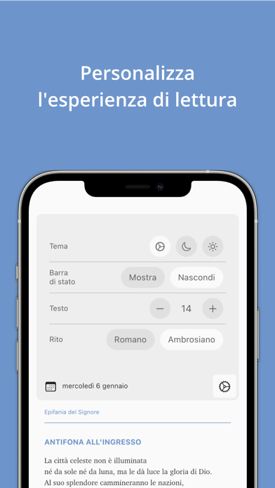 Letture del giorno Screenshot
